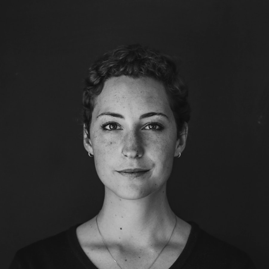 Editorial portrait, studio